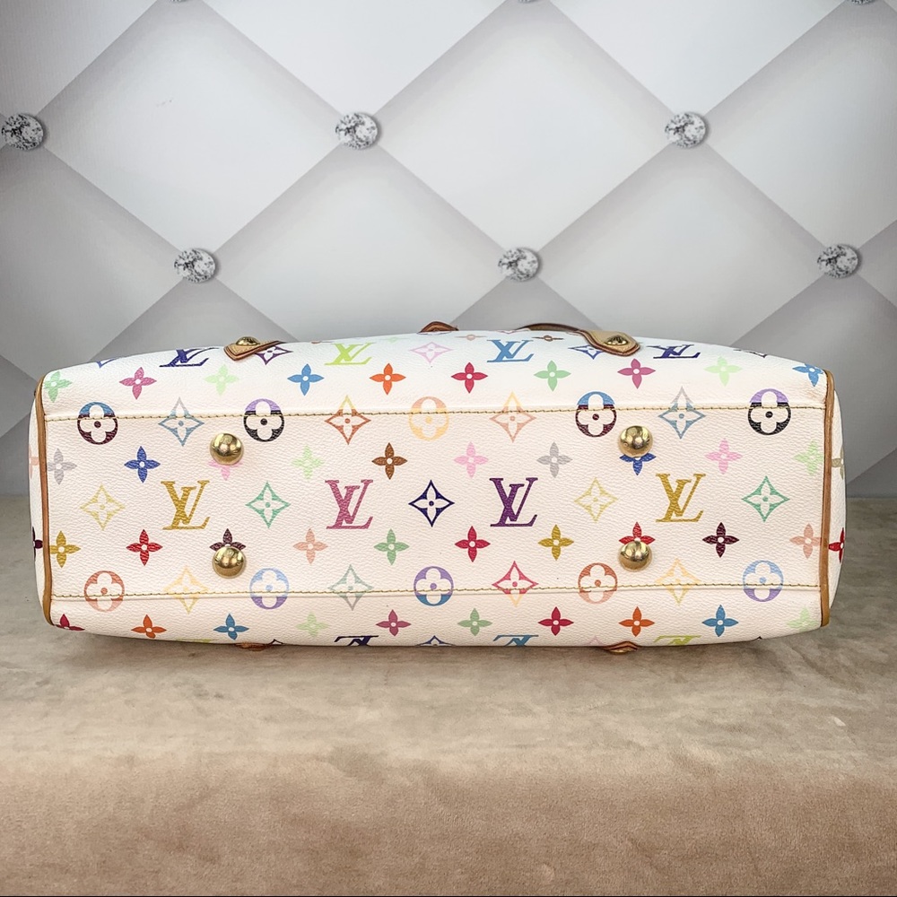 SOLD Louis Vuitton Aurelia MM White Monogram - Picture 5 of 14